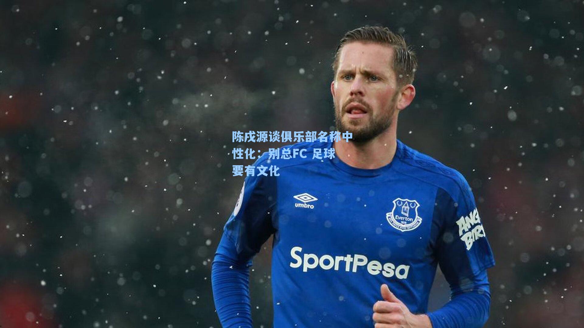 陈戌源谈俱乐部名称中性化:别总FC 足球要有文化